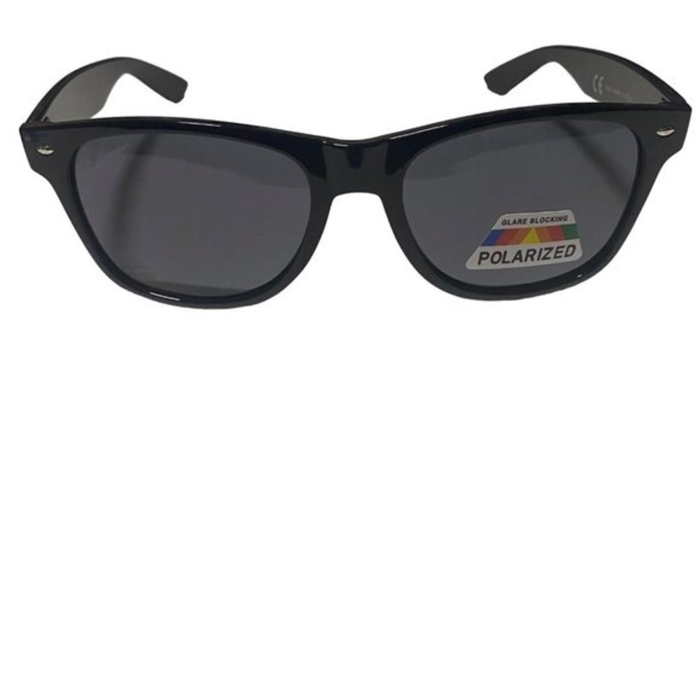 Polarized Sunglasses Unisex Driving Square Frame Google UV400 Black‎